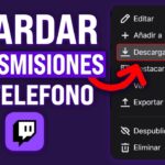 como descargar videos de twitch desde el celular