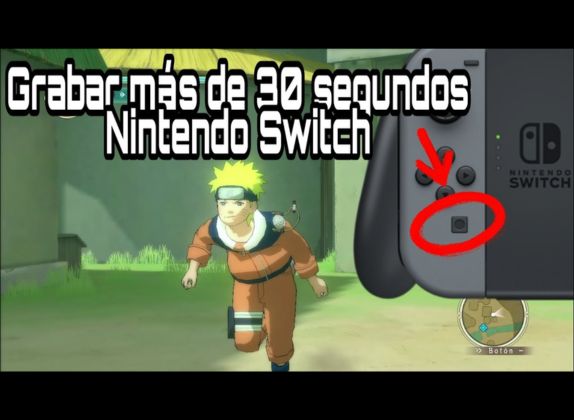 como grabar mas de 30 segundos en nintendo switch