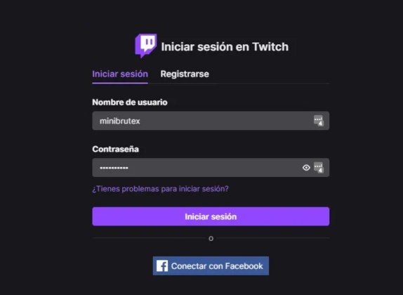 como iniciar sesión en twitch con amazon