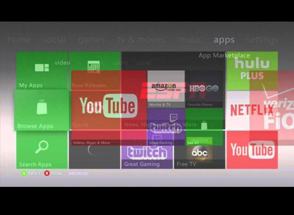 como instalar aplicaciones en xbox 360