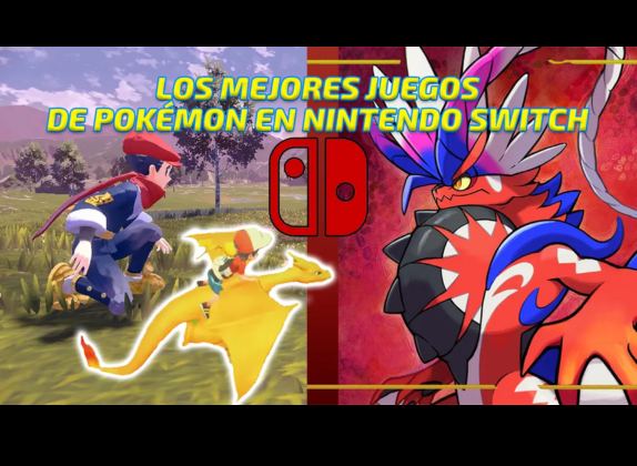 los mejores juegos de pokémon para nintendo switch